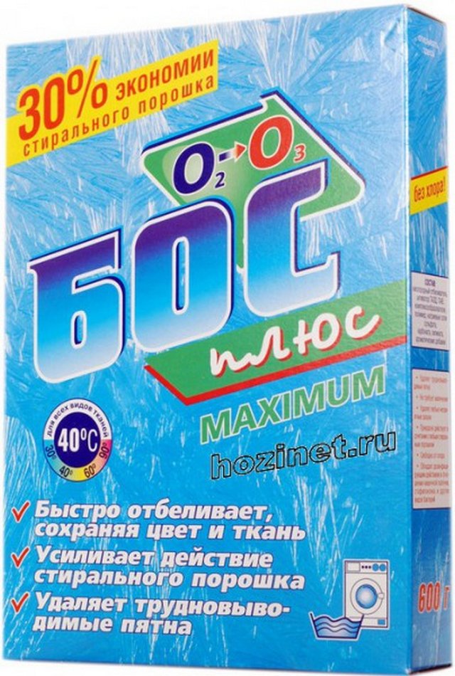 Отбеливатель БОС-ПЛЮС maximum 600г