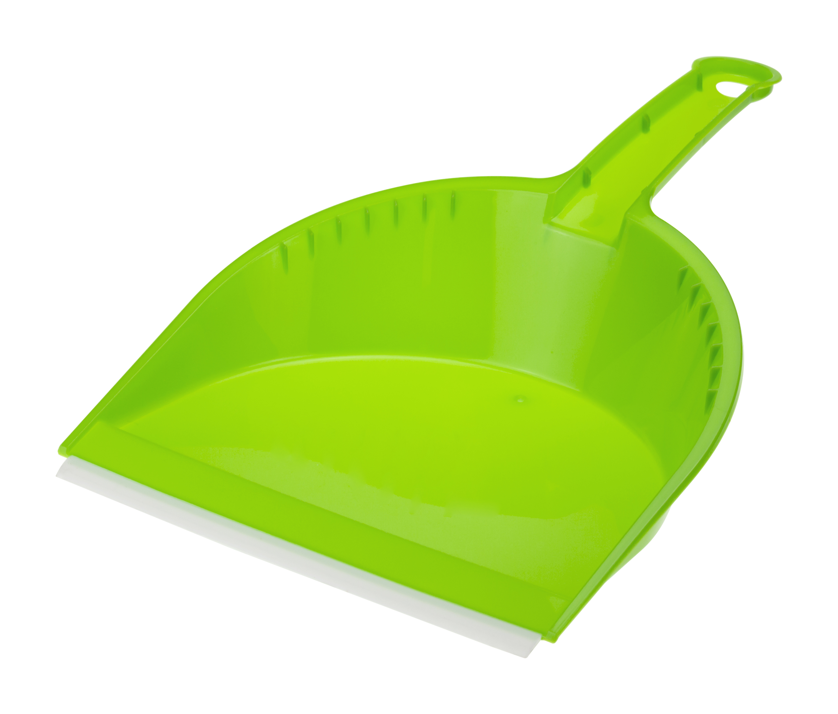 Совок для мусора пласт. стандарт ярко-зеленый с резинкой М5191
