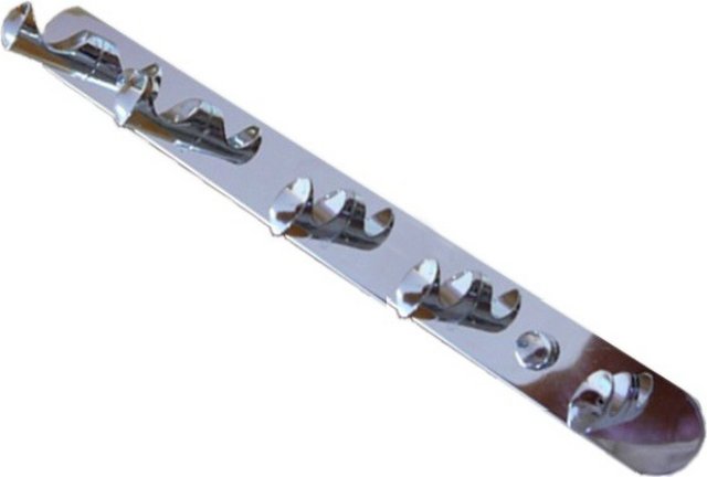 Вешалка с 5-ю крючками на планке "DOLPHIN" хром арт.2215 (300)