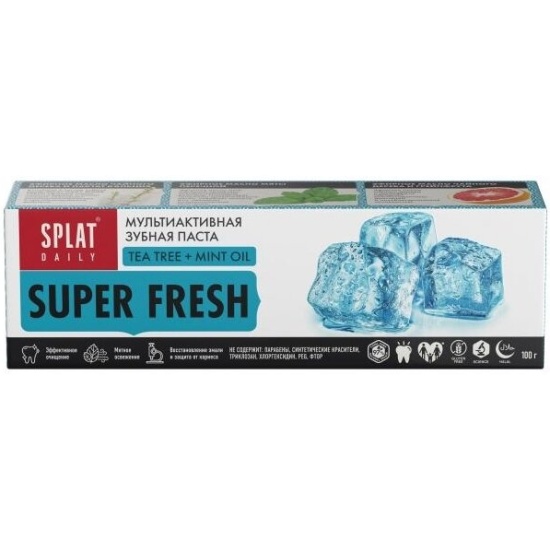 Паста зубная SPLAT Daily Super Fresh 100мл