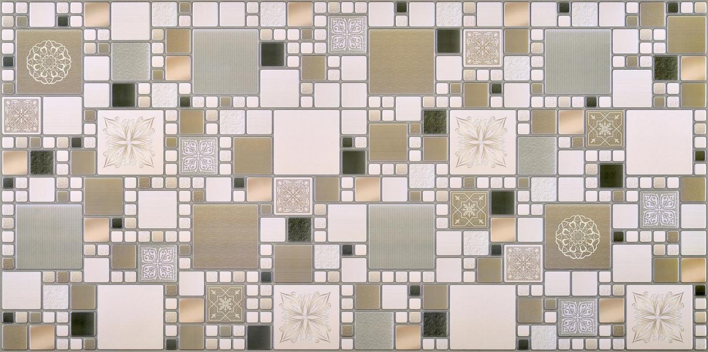 Панель-фартук Мозаика модерн оливковый 954х478х0,4мм МО2