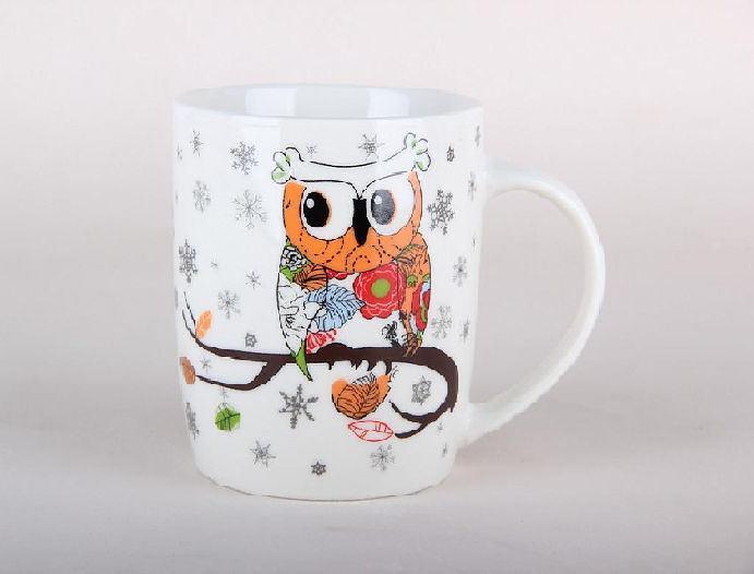 Кружка керам. Совушка 360мл 297317 N-43