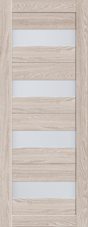 Дверь ДО "Luxury" 571 Капучино М8 700х2000 (Сатинато), Биошпон