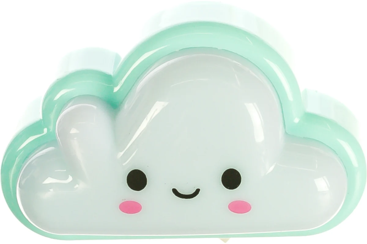 Светильник-ночник NL-178 облако 220V 0.5W 4LED 100x60x50 пластик выкл Camelion