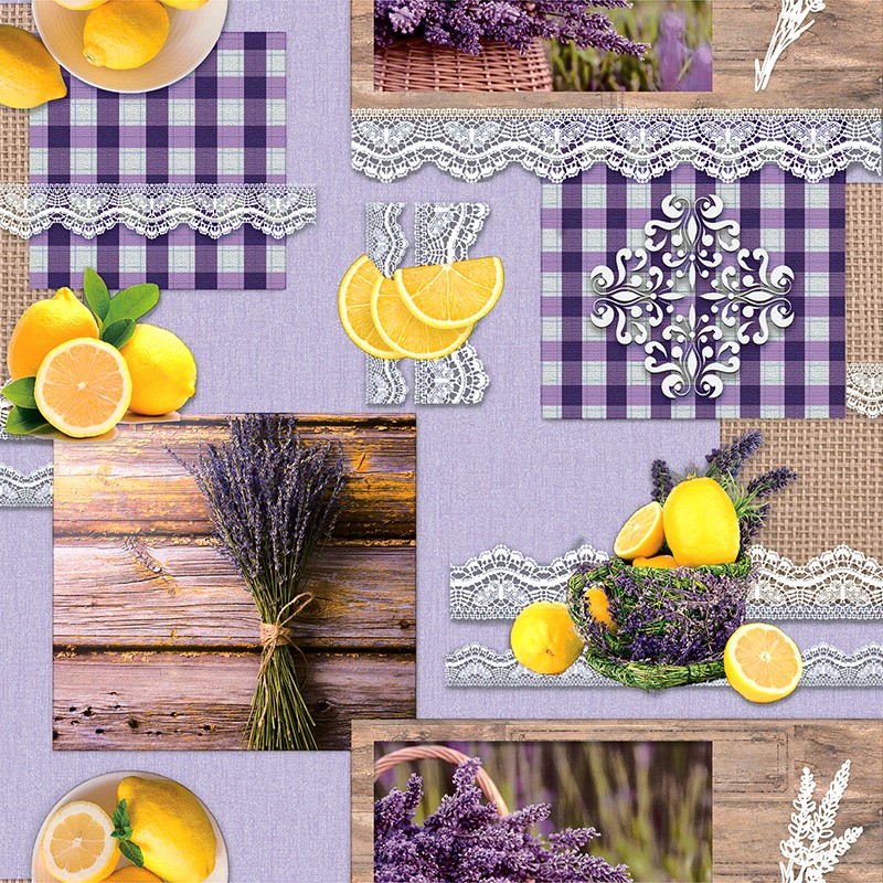 Клеенка Grace на нетканевой основе 1,35х25м NJ-6505-1