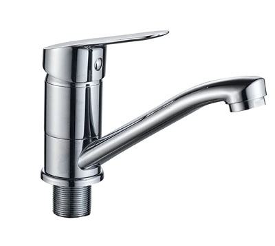 Смеситель для кухни GOTA ROCIO LEONE с коротким изливом,шар. с гайкой d35 052210-GOTA 