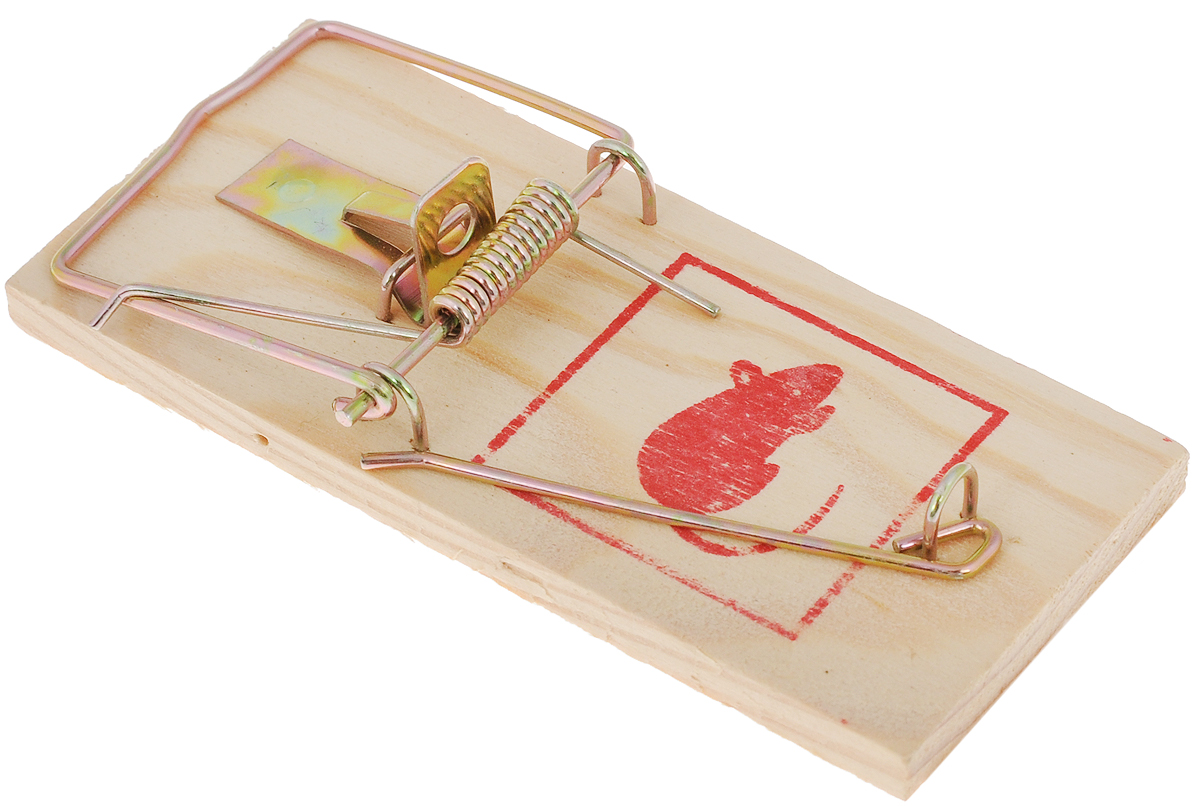 Крысоловка дерев. MR.MOUSE 17,5х8см М-069