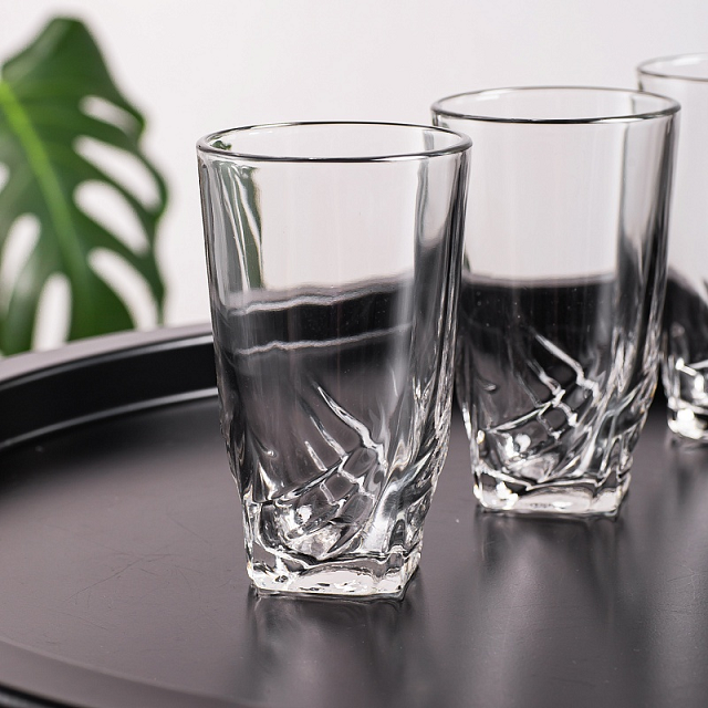 Набор стаканов стекл.Volga AZERA 300мл 6шт TR5081GCL 20799