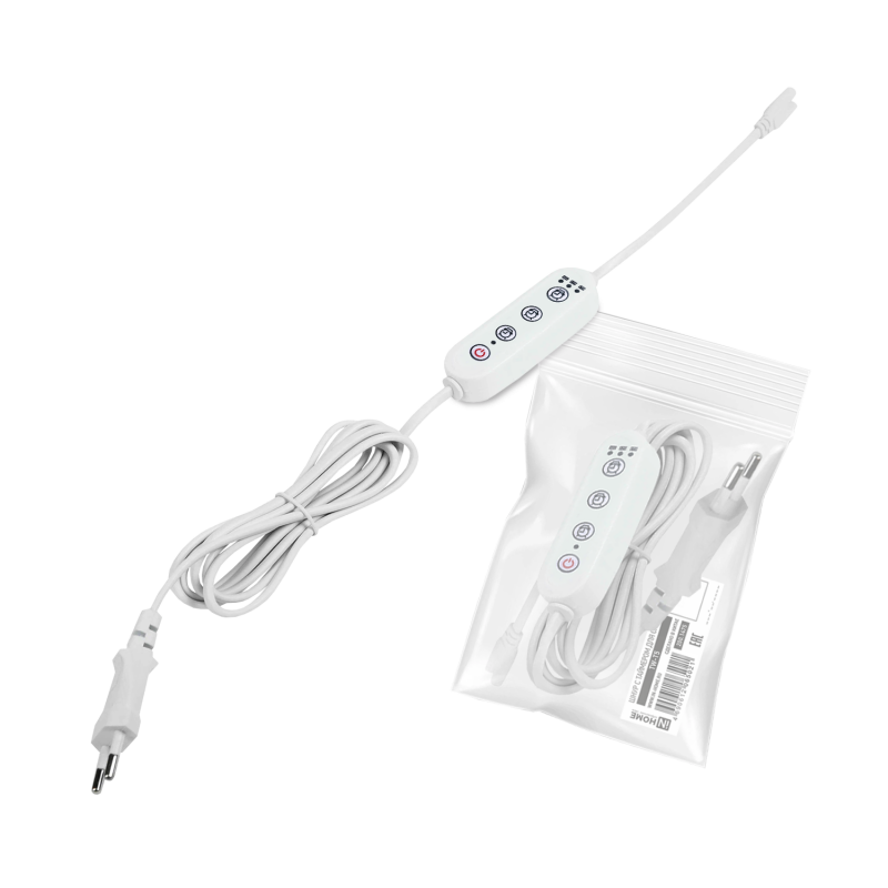 Шнур с таймером TW-T5 для светильника СПБ-Т5-ФИТО 1,5м IN HOMETW-T5- купить в АПлайн