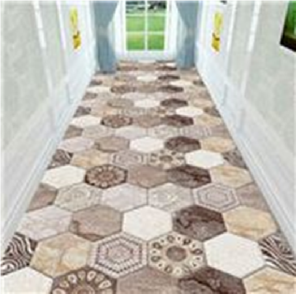 Дорожка из нетканного ПЭ 3D матовый 0,6х15м FM 0,6-043