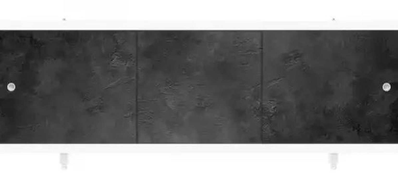 Экран для ванн МЕТАКАМ Монолит-М камень черный 1,48 м,арт 047449047449- купить в АПлайн