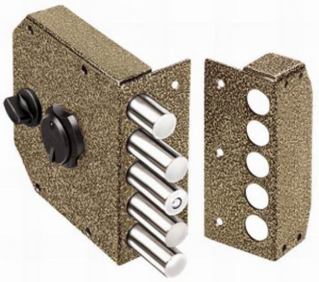 Замок накладной "ГРАНИТ"1.06.61 /ЭЛЬБОР л-н