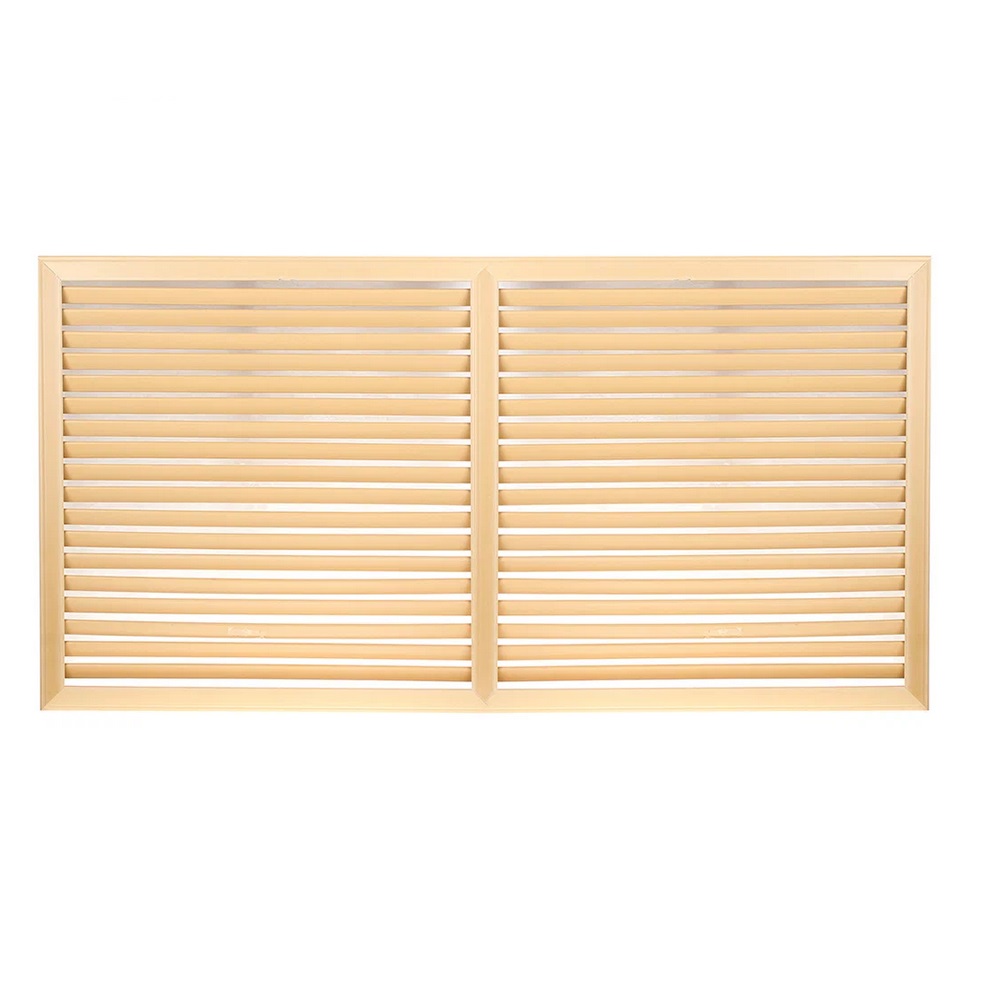 РЕШЕТКА РАДИАТОРНАЯ (ДЕКОРАТИВНАЯ) БЕЖ  600Х600ММ