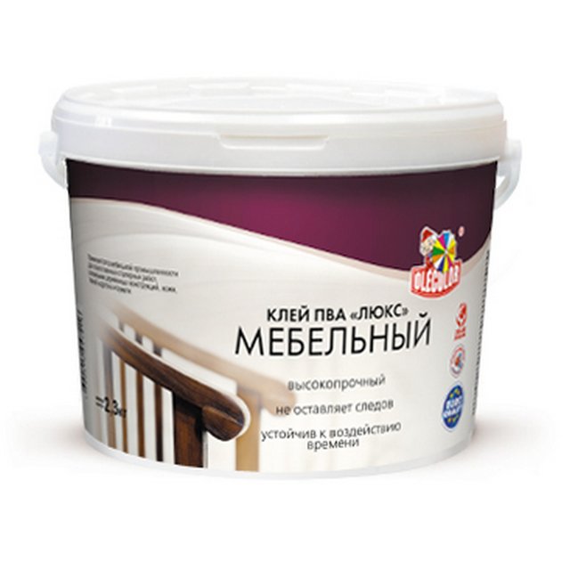 Клей ПВА OLECOLOR Люкс мебельный 2,3кг