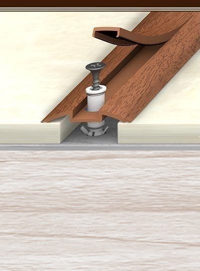 Порог с монт. каналом "Идеал" ПМК 42мм 0,9м, 267 Клен белыйПМК42-0,9 267 КЛН БЕЛ- купить в АПлайн