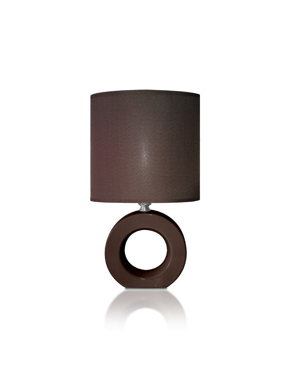 СВЕТИЛЬНИК НАСТОЛЬНЫЙ  "ESTARES"  ЦВЕТ КОФЕ е14 25W d190*230 220V  арт.AT09360  /545/