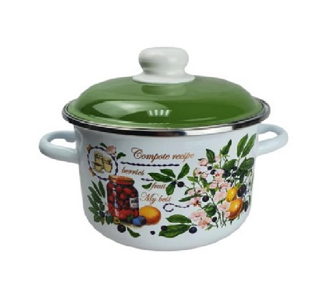 Кастрюля эмал. Вкусный компот 3л 6RD181M 1092686RD181M 109268- купить в АПлайн