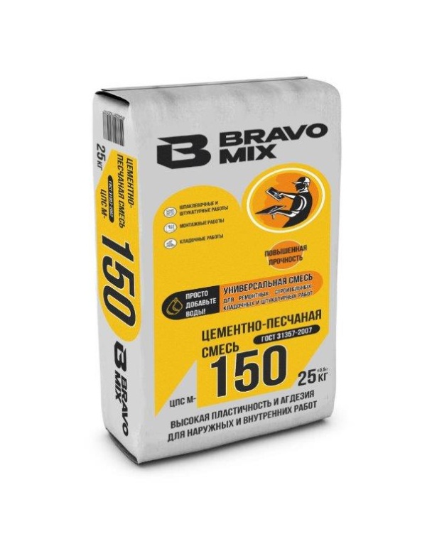 Смесь сухая универсальная "Bravomix" М-150 25кг