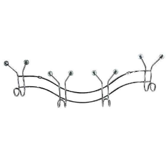 Вешалка настенная  8 крючков R-360009 111106