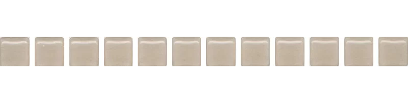 Бордюр Бисер бежевый матовый POF012 20x1,4см