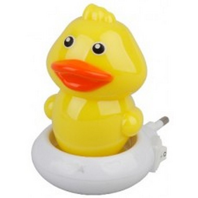 Светильник- ночник желтый цыпленок "Эра" NN-609-SW-Y