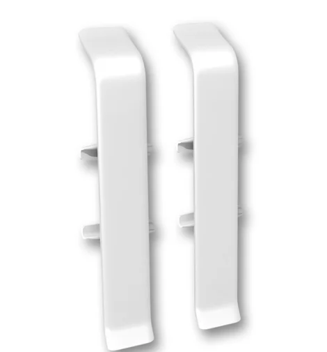 Соединитель для плинтуса "Деконика" 70мм (2 шт во флоупаке), 001 БелыйД-П70-ф2С 001 Белый- купить в АПлайн