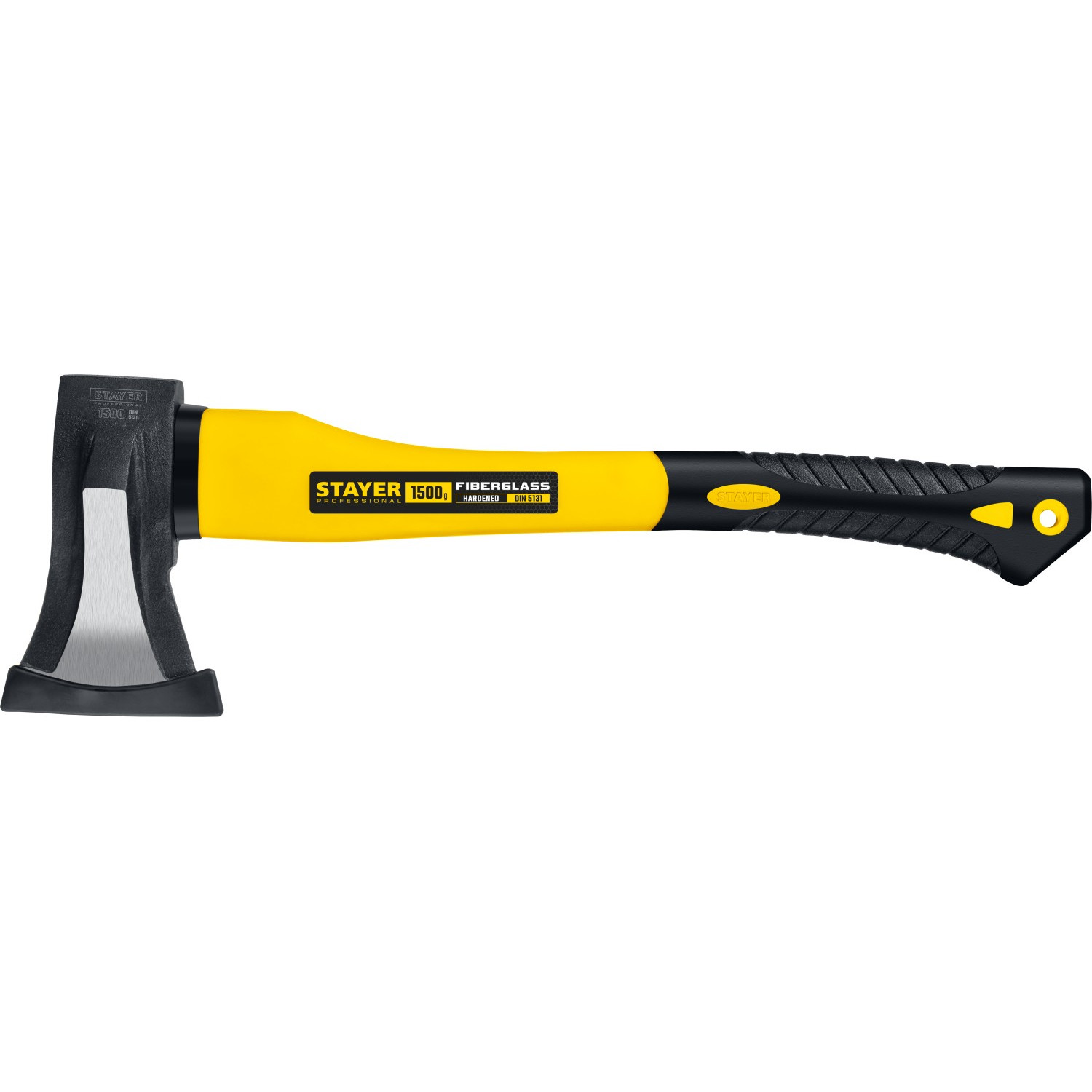 ТОПОР-КОЛУН FIBERGLASS 1,5КГ 380ММ (ГОЛОВА 1КГ) STAYER