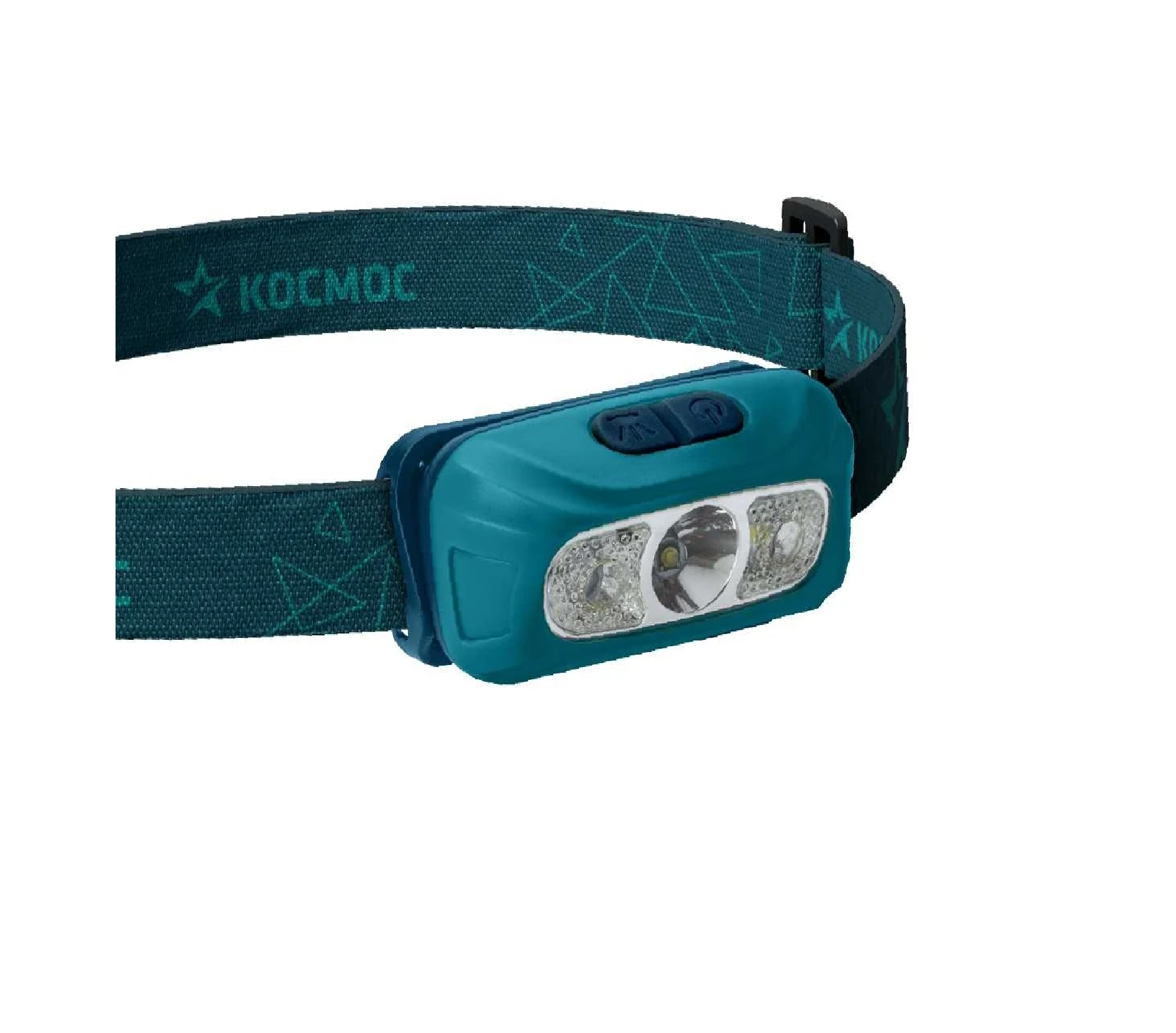 Фонарь налобный аккум 5,0Ач 2В IP54+красный свет Космос KOC515Lit