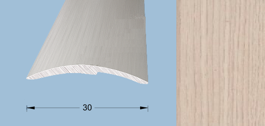Порог-стык 0,9м 30мм П63.25, Ясень серый