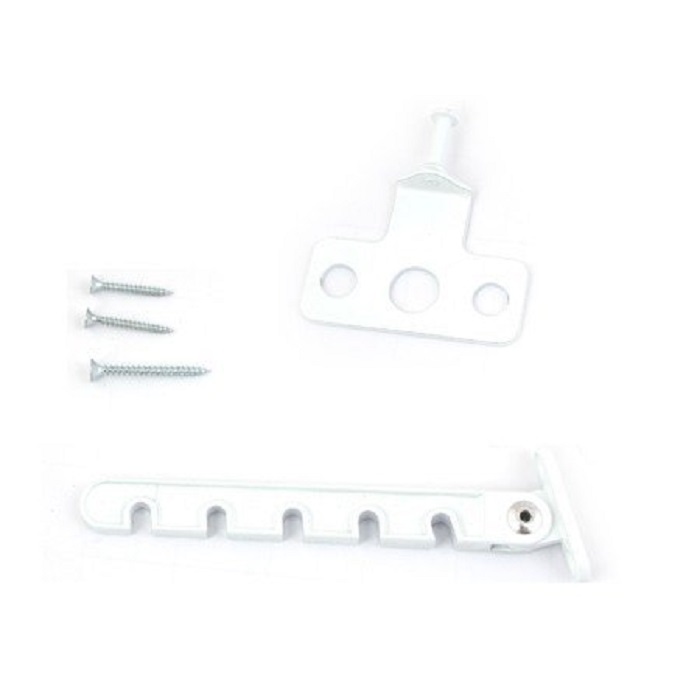 Ограничитель оконный Евро 120мм белый