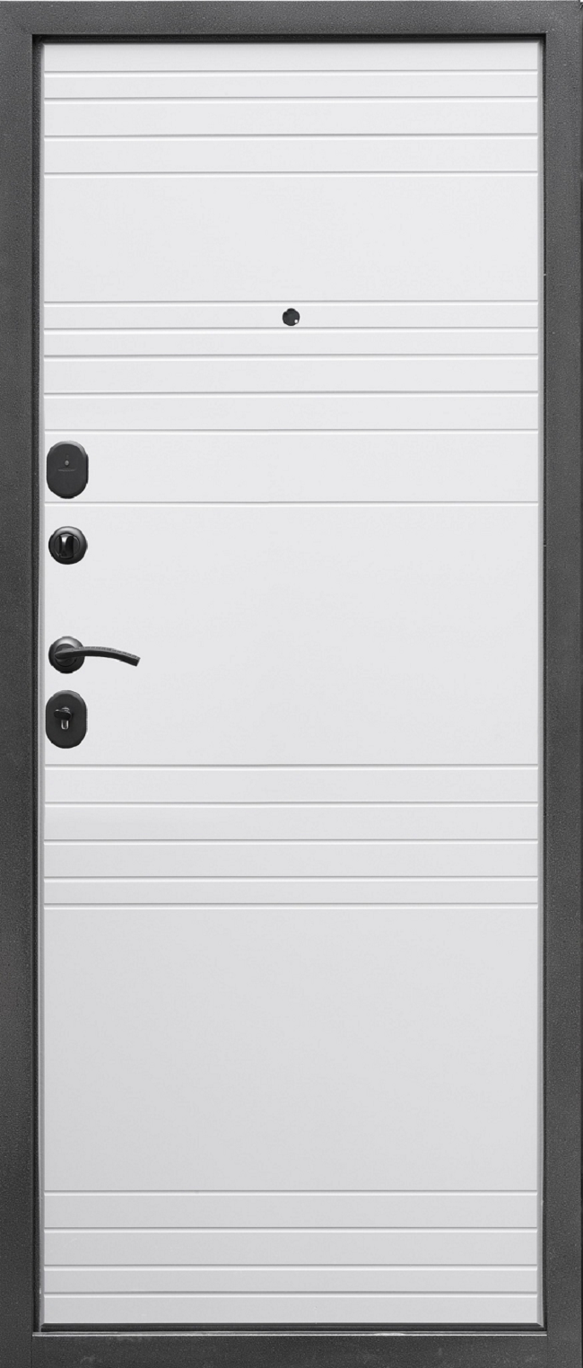 Дверь металлическая Форпост Олимп Б 2050х960-R Софт белый, правая