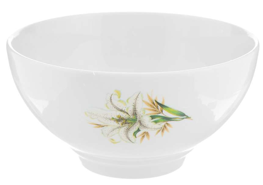 Салатник фарфор. Белая лилия 360мл 2071980