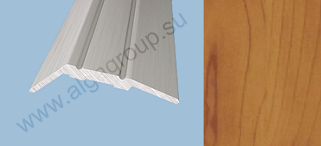 Порог-кант 1,8м 45х17мм П29.39, Сосна