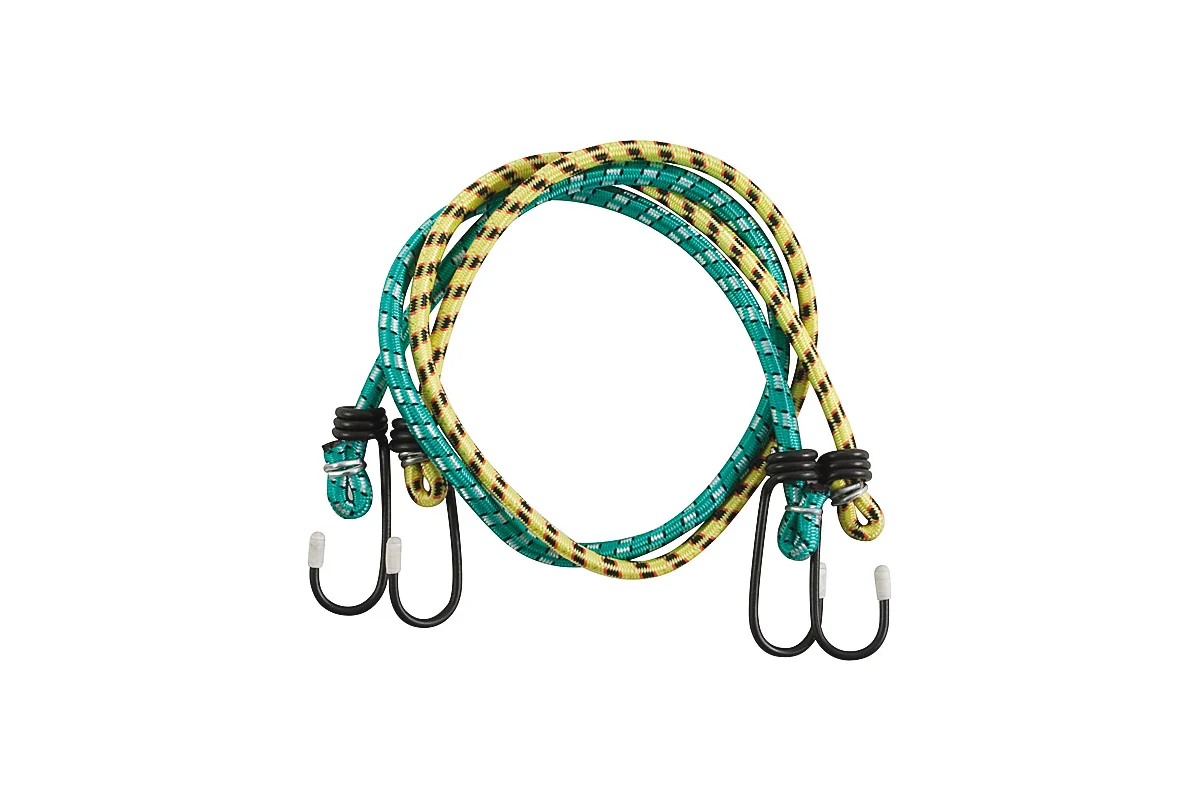 Ремни багажные резиновые,стальные крюки ,2шт. 7х1000 64893