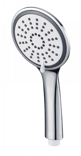 Лейка для душа ZEGOR 3-функциональная, хром (черная окантовка) WKY-5012КВ