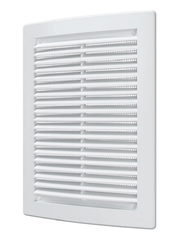 Решетка вентиляционная ERA 150х200 1520РЦ жалюзи наклонные, цилиндр. 