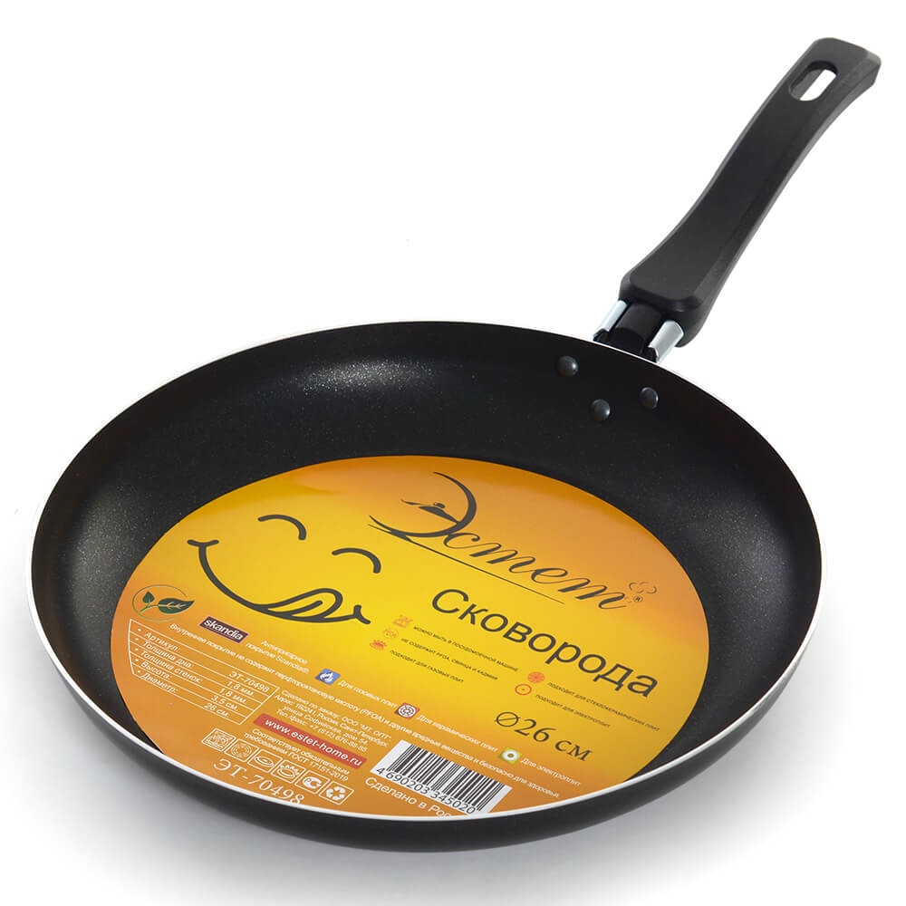 Сковорода алюм. Эстет 26см ЭТ-70498