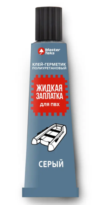 Герметик-клей полиуретановый MasterTeks Жидкая заплатка 40мл серый /97822149782214- купить в АПлайн