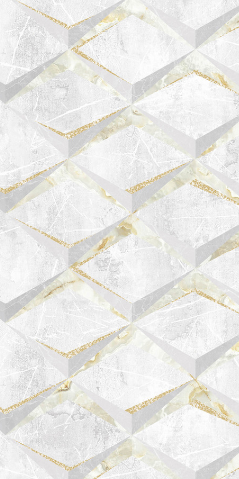 Панель ПВХ Каменная чешуя узор термоперевод 0,25х2,7м 669