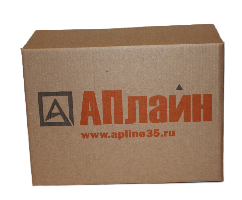 Коробка картонная 400х300х300мм с логотипом АПЛАЙН