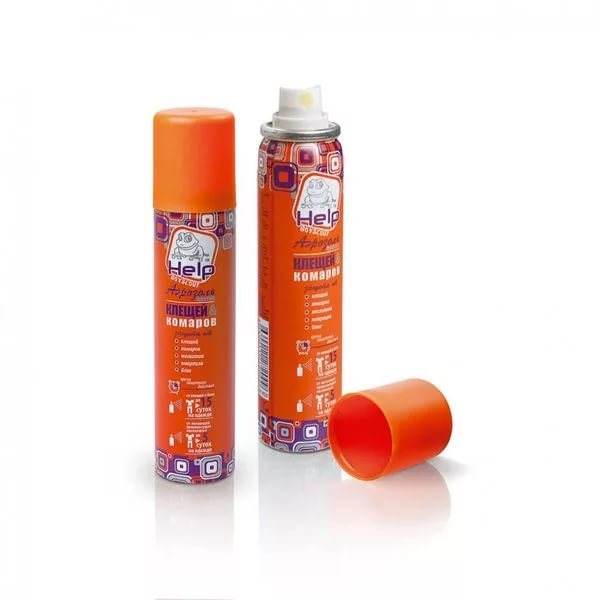 Аэрозоль HELP репелент от клещей и комаров 75мл 80221