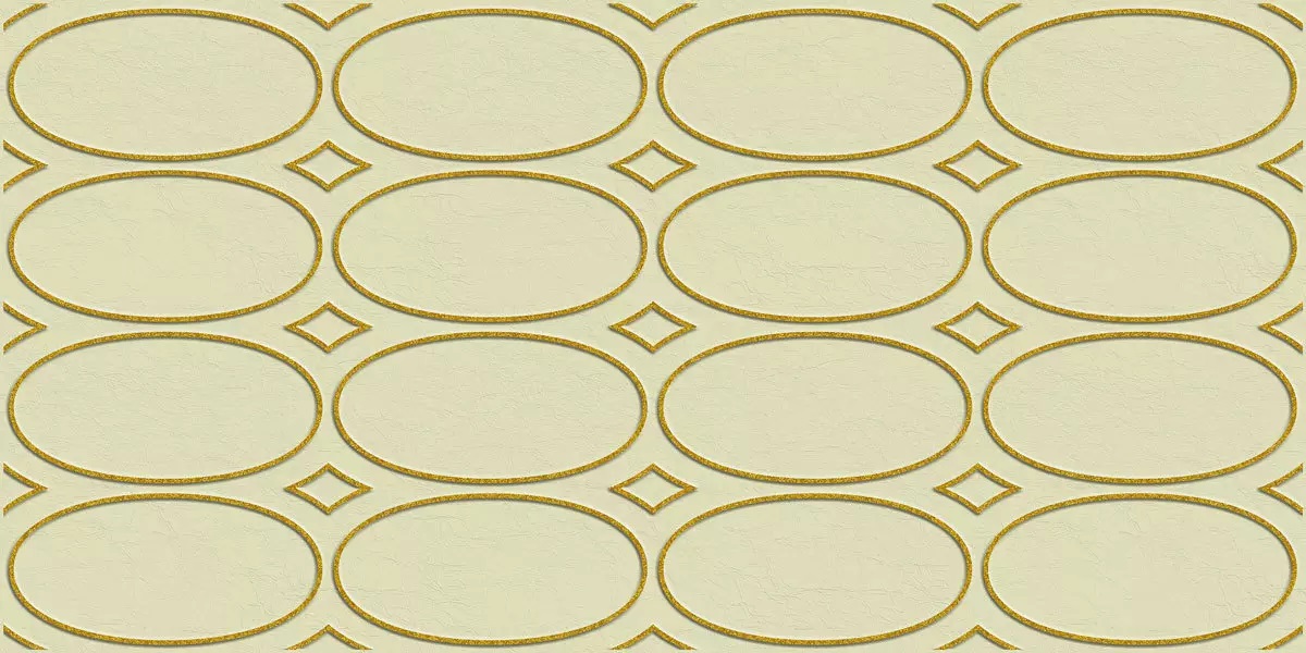 Панель декоративная ПВХ Овал оливковый 63269 480х960мм