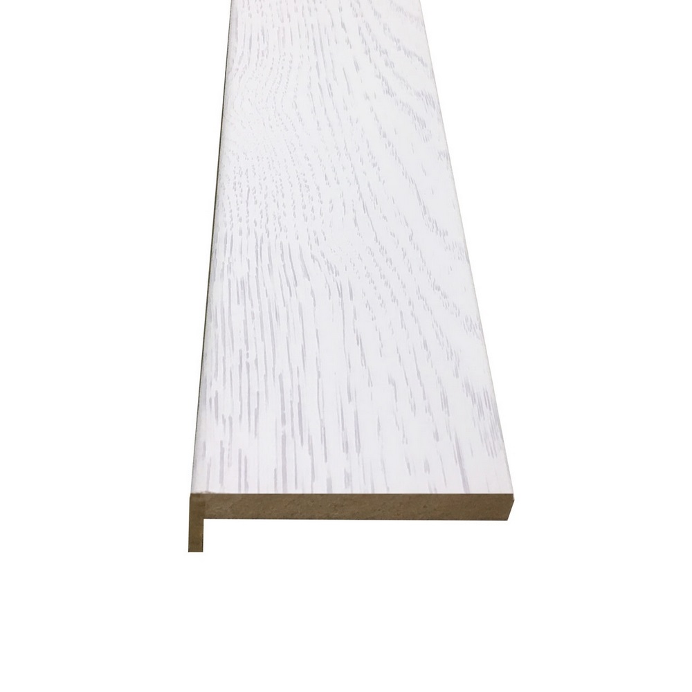 Наличник прямой телескопический 70х5,5х2150, Айс светлый (к двери Велюкс), Экошпон