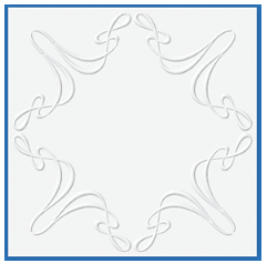 Плитка потолочная "Формат" экструзионная № 3702 DETP-037020-WH-0036 (блист.8 шт)