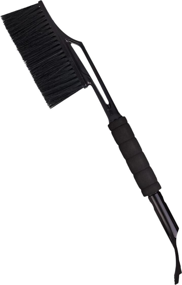 Щетка для снега SPIN&CLEAN TECHNO съемный скребок для льда cyber black 58см