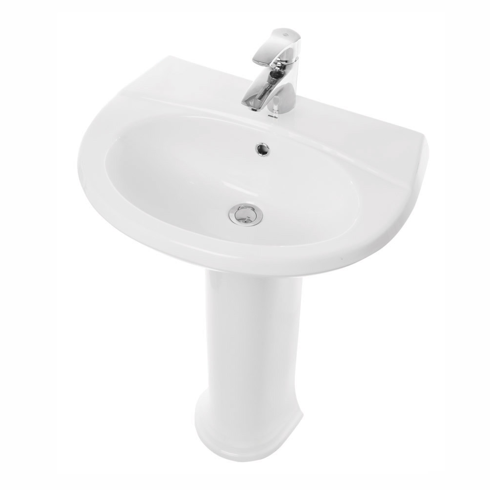 Умывальник Санита "Виктория" белый 56см (г.Самара) к Воротынскому пьедесталу