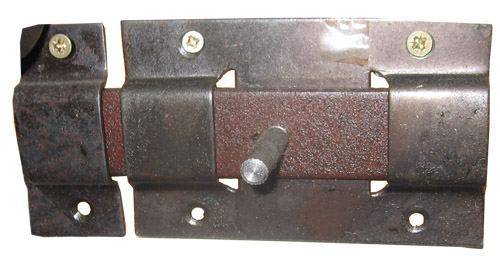 Задвижка дверная плоская 150мм ОКСИД (Рыбинск) - купить в АПлайн