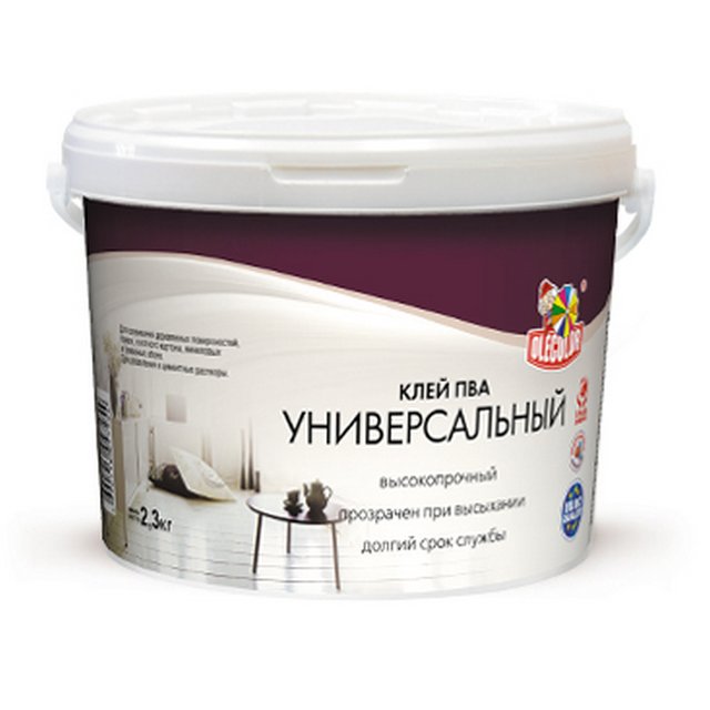Клей ПВА OLECOLOR Универсальный 0,75кг4300001968- купить в АПлайн