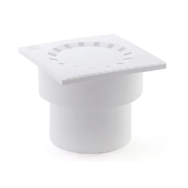 Трап белая малошумная канализация d50 (150 мм) пластм. вертикальный