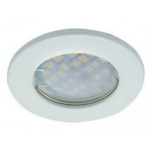 СВЕТИЛЬНИК ВСТР. GU5.3 "ECOLA" DL90 MR16 GU5.3 ПЛОСКИЙ БЕЛЫЙ 30Х80 FW1621EFY 2ШТ /734/